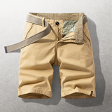 BRUNEL PARIS | Short Casual avec Ceinture Ajustable en Tissu