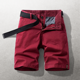 BRUNEL PARIS | Short Casual avec Ceinture Ajustable en Tissu