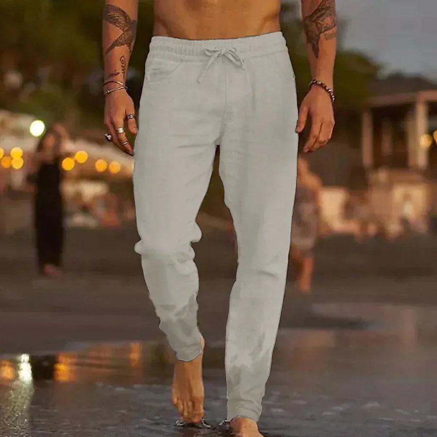 BRUNEL PARIS | Pantalon Lin Plage