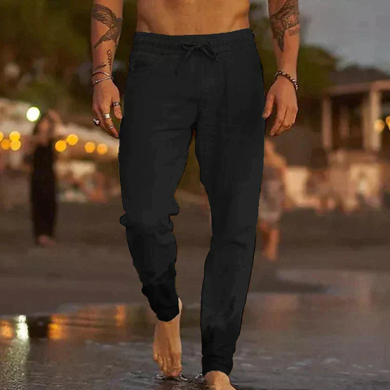 BRUNEL PARIS | Pantalon Lin Plage