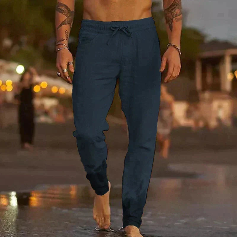BRUNEL PARIS | Pantalon Lin Plage