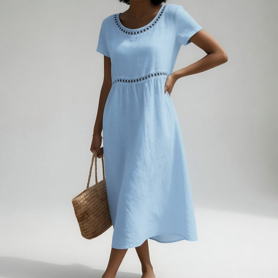 BRUNEL PARIS | ROBE BRODÉE POUR FEMME