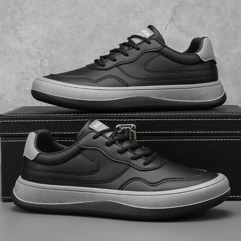 BRUNEL PARIS | BASKETS EN CUIR VÉRITABLE