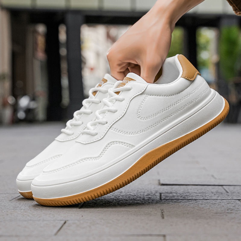 BRUNEL PARIS | BASKETS EN CUIR VÉRITABLE