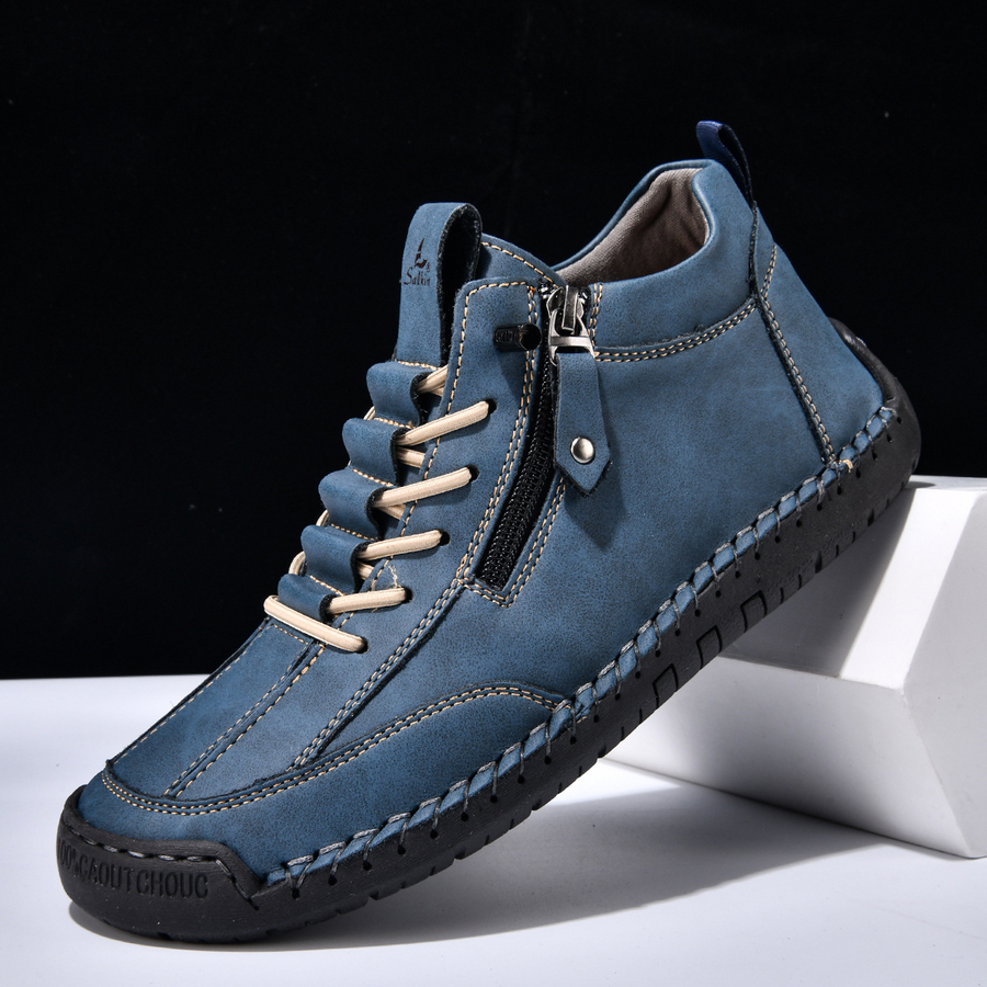 BRUNEL PARIS | CHAUSSURES EN NABUK AVEC ZIP POUR HOMME