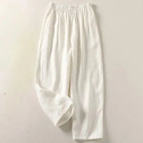 BRUNEL PARIS | Pantalon fluide en coton et lin