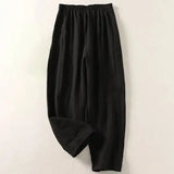 BRUNEL PARIS | Pantalon fluide en coton et lin