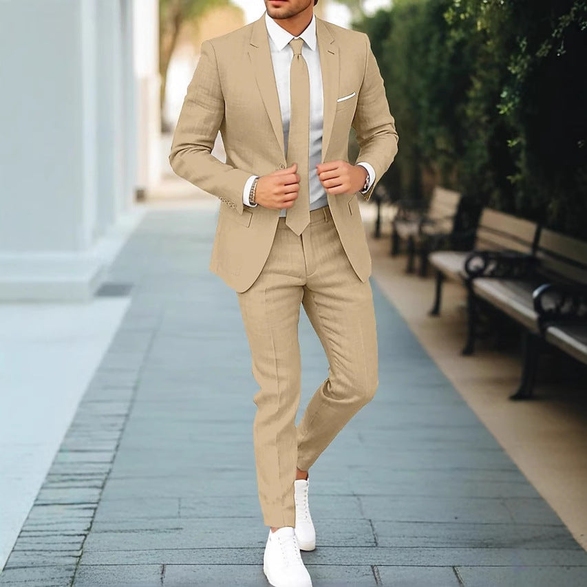 BRUNEL PARIS | ENSEMBLE DE COSTUME D'ÉTÉ POUR HOMMES