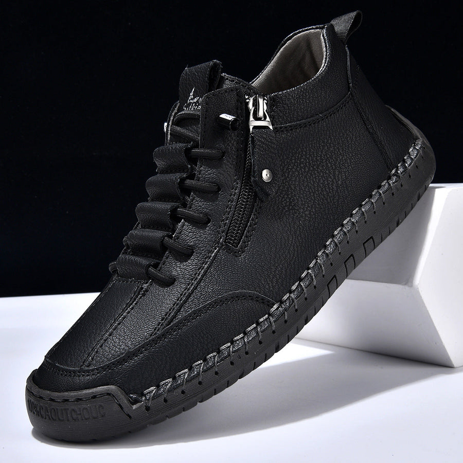 BRUNEL PARIS | CHAUSSURES EN NABUK AVEC ZIP POUR HOMME