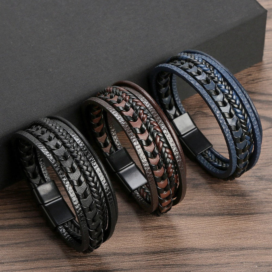 BRUNEL PARIS | BRACELET HOMME EN CUIR DE LUXE