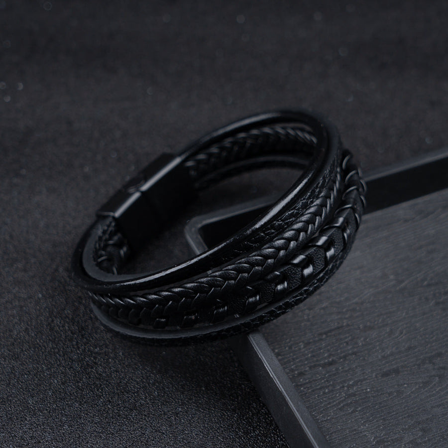 BRUNEL PARIS | BRACELET HOMME EN CUIR DE LUXE