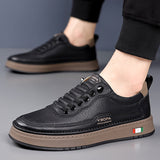 BRUNEL PARIS | Sneakers en Cuir à la Finition Italienne