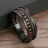 BRUNEL PARIS | BRACELET HOMME EN CUIR DE LUXE