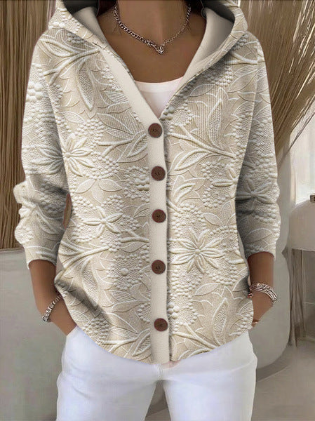 BRUNEL PARIS | GILET À CAPUCHE PATCHWORK POUR FEMMES