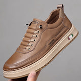 BRUNEL PARIS | Sneakers en Cuir à la Finition Italienne