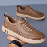 BRUNEL PARIS | Sneakers en Cuir à la Finition Italienne