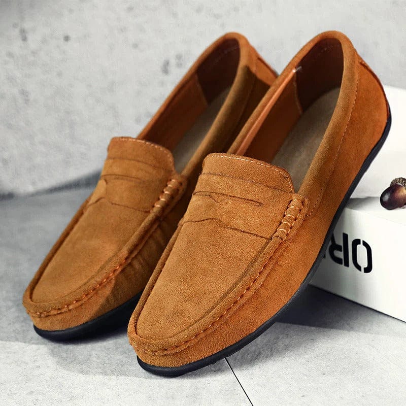 BRUNEL PARIS | Mocassins en daim