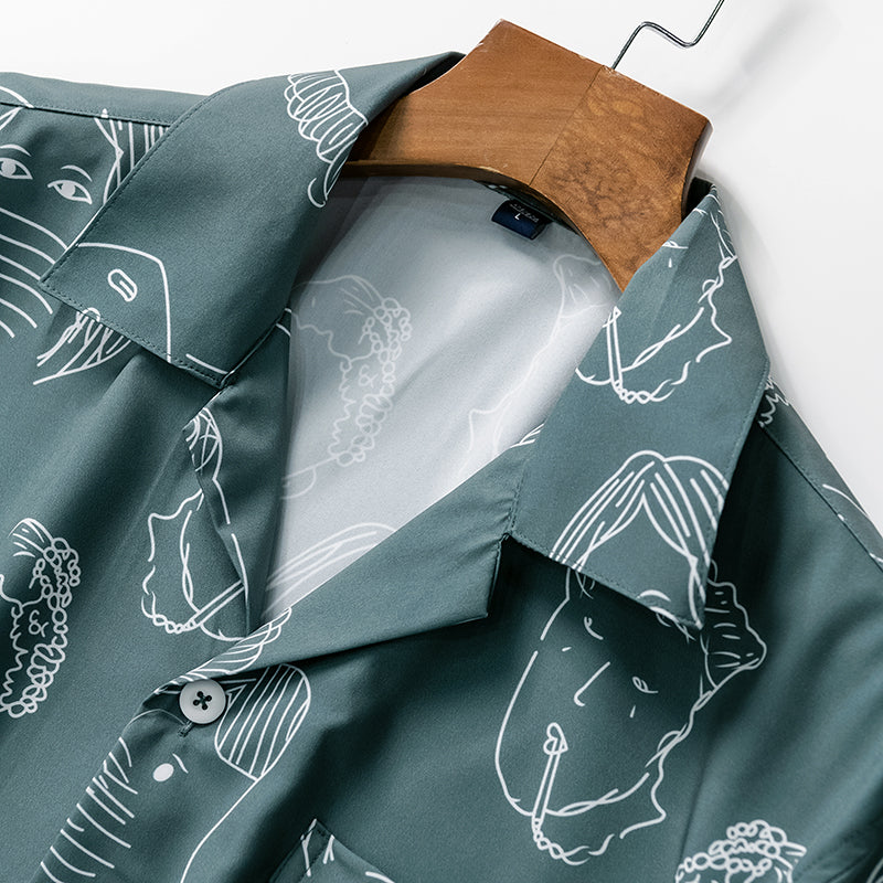 BRUNEL PARIS | CHEMISE ÉTÉ CUBAINE POUR LES HOMMES