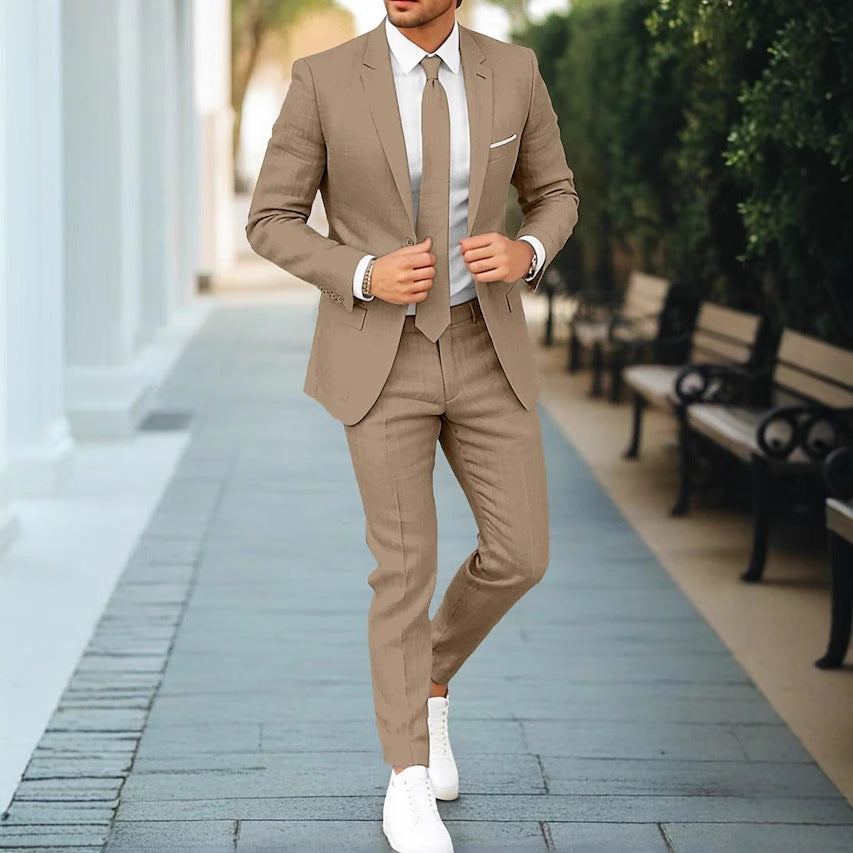 BRUNEL PARIS | ENSEMBLE DE COSTUME D'ÉTÉ POUR HOMMES