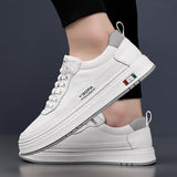 BRUNEL PARIS | Sneakers en Cuir à la Finition Italienne