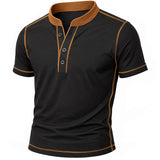 BRUNEL PARIS | CHEMISE HENLEY AVEC BORD EMBER