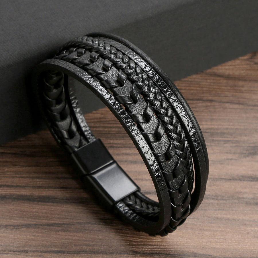 BRUNEL PARIS | BRACELET HOMME EN CUIR DE LUXE