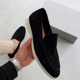 BRUNEL PARIS | Mocassins élégants en daim