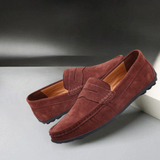 BRUNEL PARIS | Mocassins en Daim Premium pour Homme (1 Acheté, 1 GRATUIT)