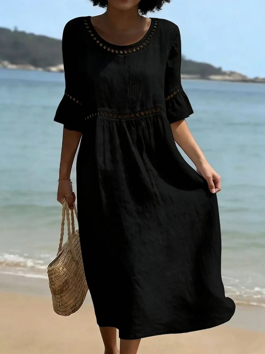 BRUNEL PARIS | Robe longue effet ventre plat
