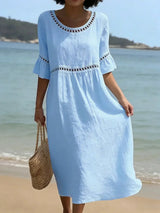 BRUNEL PARIS | Robe longue effet ventre plat
