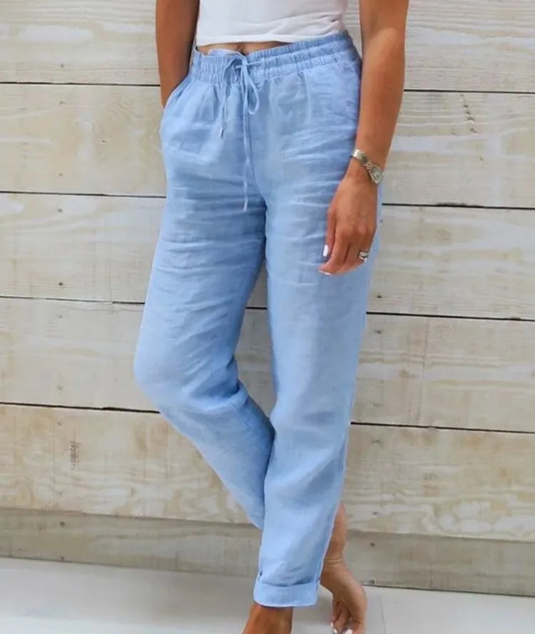BRUNEL PARIS | PANTALON TAILLE D'ÉTÉ POUR FEMME