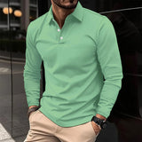 BRUNEL PARIS | POLO CLASSICA À MANCHES LONGUES POUR HOMME