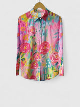 BRUNEL PARIS | BLOUSE IMPRIMÉE CLASSIQUE POUR FEMME