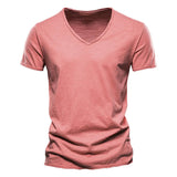 BRUNEL PARIS | T-SHIRT COL V EN COTON POUR HOMME