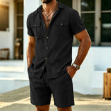 BRUNEL PARIS | ENSEMBLE EN LIN ASSORTI POUR HOMMES