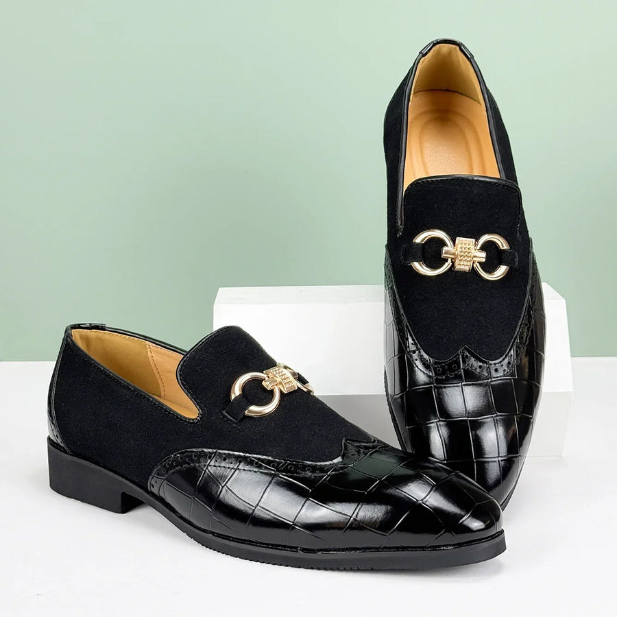 BRUNEL PARIS | Mocassins en Cuir à Boucle