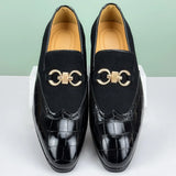 BRUNEL PARIS | Mocassins en Cuir à Boucle