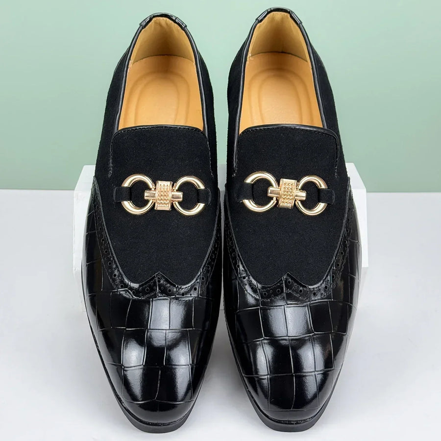 BRUNEL PARIS | Mocassins en Cuir à Boucle