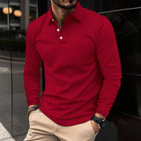 BRUNEL PARIS | POLO CLASSICA À MANCHES LONGUES POUR HOMME