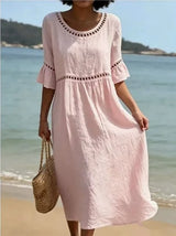 BRUNEL PARIS | Robe longue effet ventre plat