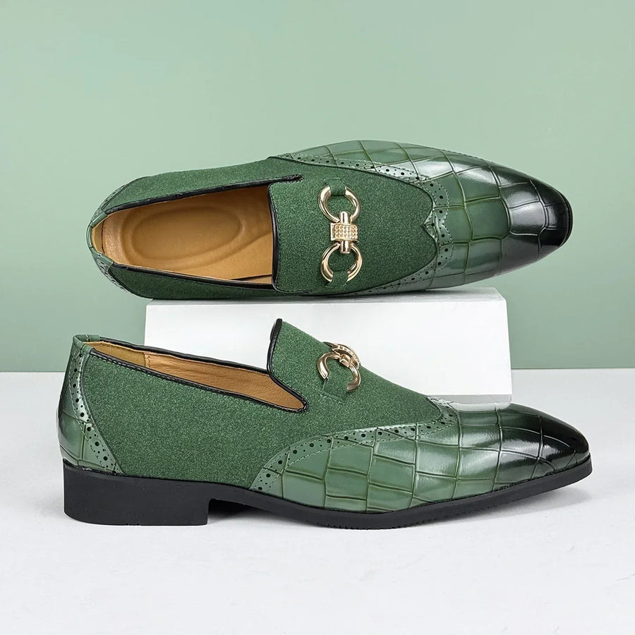 BRUNEL PARIS | Mocassins en Cuir à Boucle