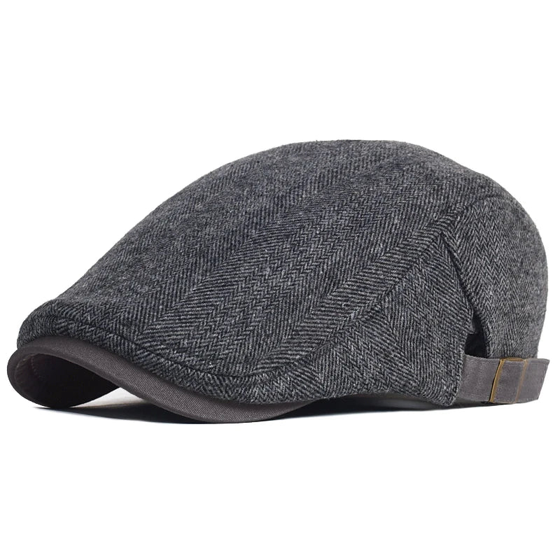 BRUNEL PARIS | CASQUETTE À MOTIF CHEVRON POUR HOMME