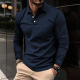 BRUNEL PARIS | POLO CLASSICA À MANCHES LONGUES POUR HOMME