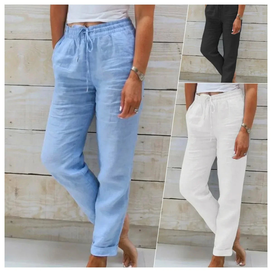 BRUNEL PARIS | PANTALON TAILLE D'ÉTÉ POUR FEMME