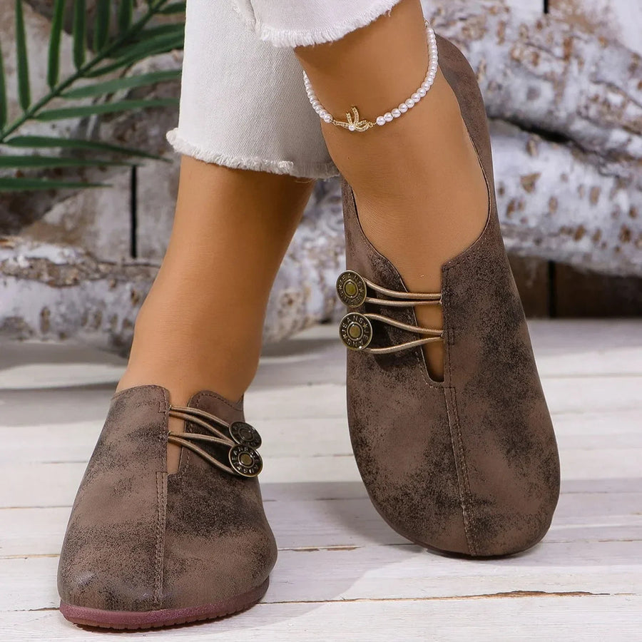 BRUNEL PARIS | CHAUSSURES MOCASSINS BOUTON POUR FEMMES