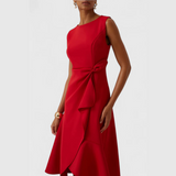 BRUNEL PARIS | Robe Midi Asymétrique Drapée