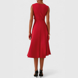 BRUNEL PARIS | Robe Midi Asymétrique Drapée