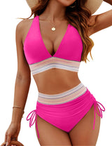 BIKINI GAINANT EFFET VENTRE PLAT POUR FEMMES