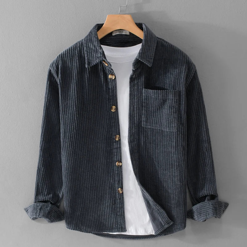 BRUNEL PARIS | CHEMISE EN VELOURS CÔTELÉ