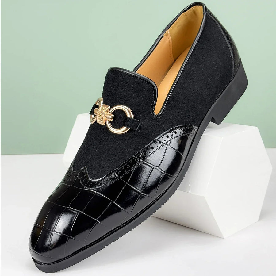 BRUNEL PARIS | Mocassins en Cuir à Boucle
